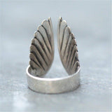 Angel wings ring black angel wings ! - Brand Boost HUB