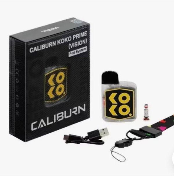 Uwell Caliburn Koko Prime Vision Pod System Kit – 18w (690mah) | Vape For Smokers | Pod For Smoking - Brand Boost HUB