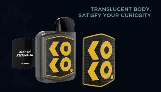 Uwell Caliburn Koko Prime Vision Pod System Kit – 18w (690mah) | Vape For Smokers | Pod For Smoking - Brand Boost HUB